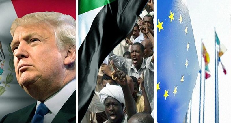 Trump VS Mexico, EU leaders meet in Brussels, Sudan protests