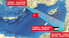 Turkish-Palestine EEZ delimitation proposal causes panic in Israel and Greece