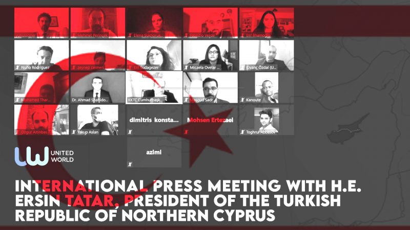 Video: UWI Press Meeting with Ersin Tatar, President of the Turkish Republic of Northern Cyprus