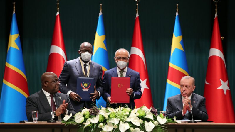 Turkish-Congolese presidential meeting in Ankara