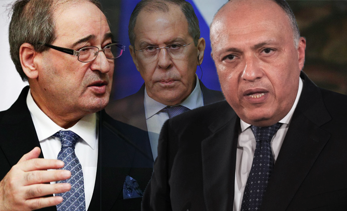The Shukry-Al-Miqdad meeting: The opening scene for a more effective role of Egypt in Syria