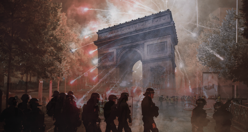 Paris is still on fire