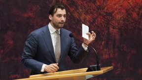 The Dutch leader Thierry Baudet breaks the mold